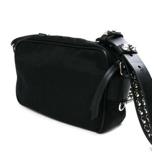 Prada Bag Studded Black Shoulder